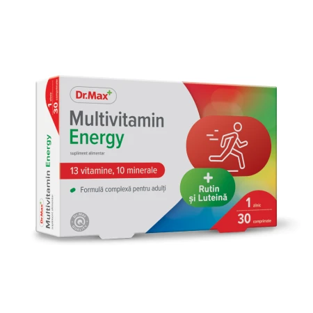 Dr. Max Multivitamin Energy, 30 comprimate