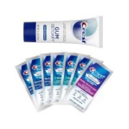 Benzi Albire Dinti, Crest Whitestrips 3D Super Bundle, Tratament 30 zile, Pasta inclusa