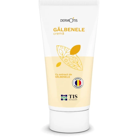 Dermotis crema cu galbenele, 50 ml, Tis Farmaceutic
