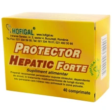 Protector hepatic forte, 40comprimate, Hofigal