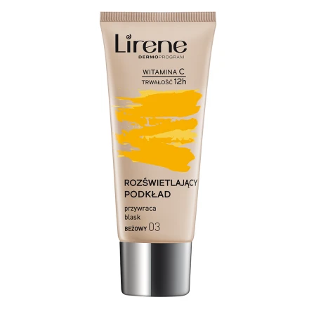 Fond de ten iluminator Beige 03, 30ml, Lirene