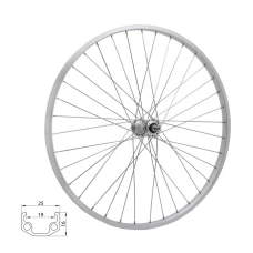 Roata spate 24 RMX 219 507x19 argintie