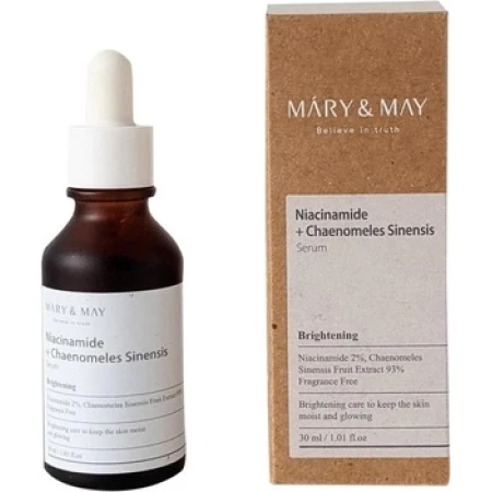 Serum cu niacinamide si chaenomeles sinensis, 30ml, Mary and May