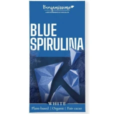 Ciocolata cu spirulina albastra bio, 60g, Benjamissimo