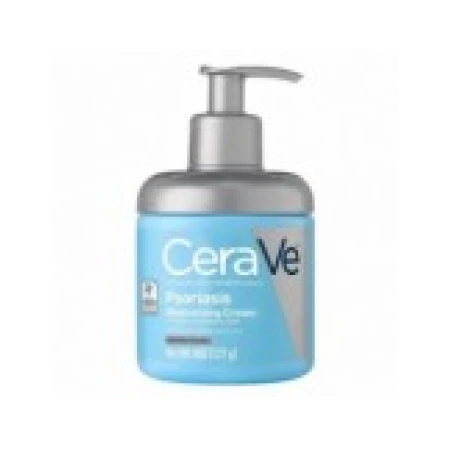 Crema de Fata, CeraVe, Psoriasis Moisturizing Cream, pentru Ameliorarea Mancarimii Pielii, impotriva Iritatiilor, 227ml