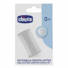 Pieptan delicat cu dinti fini pentru cruste de lapte 0 luni+, 1 bucata, Chicco