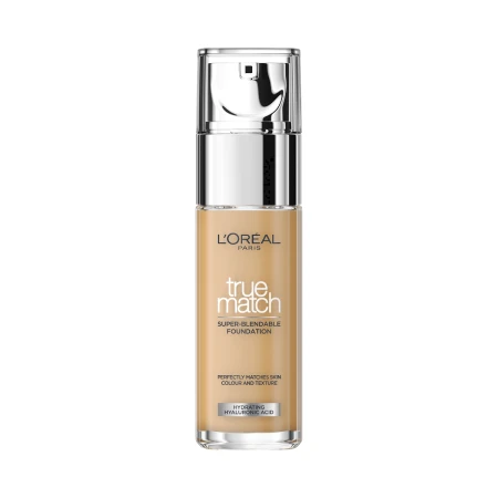 Fond de ten infuzat cu acid hialuronic True Match 5N Sable Sand, 30ml, L'Oreal Paris