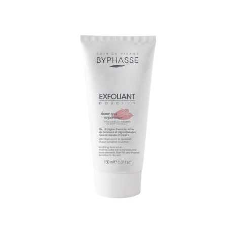 Scrub calmant pentru ten sensibil spre uscat Home Spa, 150ml, Byphasse