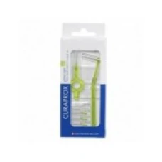 Set Periute Interdentare, Curaprox, CPS 011 Prime Start, pentru Curatarea Spatiilor Interdentare, Culoare Verde, 5 buc