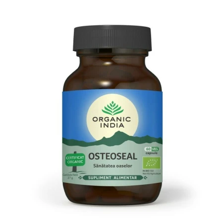 Osteoseal - Sanatatea oaselor, 60 cps veg, bio, Organic India