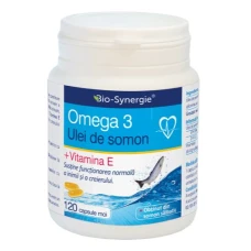 Omega 3 ulei somon, 120capsule, Bio Synergie