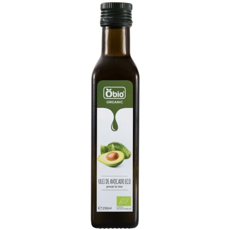 Ulei de avocado bio 250ml, Obio