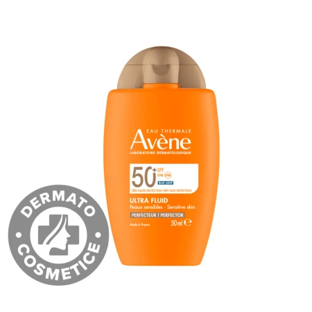 Fluid nuantator cu protectie solara pentru piele normala si mixta SPF 50+ Ultra Triasorb, 50ml, Avene