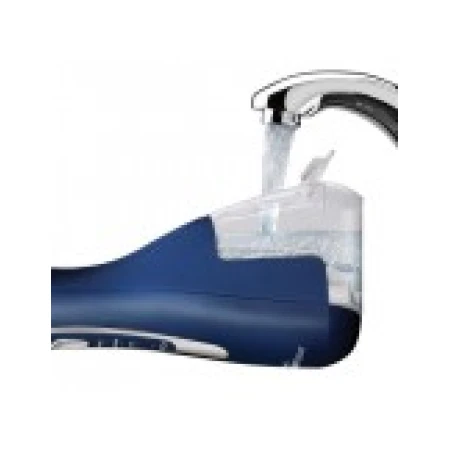 Irigator / Dus Bucal, Waterpik, WP-563, fara fir, 4 Varfuri Incluse, 3 Trepte, Rezevor 210ml, Rotatie 360, Albastru