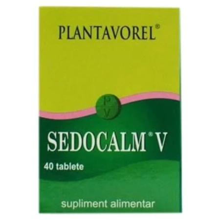 Sedocalm V, 40 tablete, Plantavorel