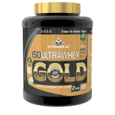 ISO UltraWhey Gold cu aroma Vanilla Hazelnut, 2kg, Vitabolic