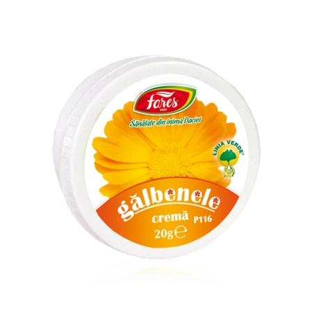 Crema de galbenele, 20g, Fares