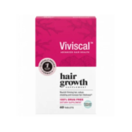 Supliment Alimentar, Viviscal, Advanced Hair Health for Women, Stimuleaza Cresterea Parului, pentru Femei, 60 tablete