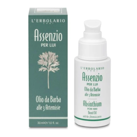 L'Erbolario Ulei pentru barba Absinthium, 30ml