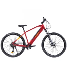 PEGAS Bicicleta electrica Pegas Drumet Dinamic M 29 inch, Rosu-Galben