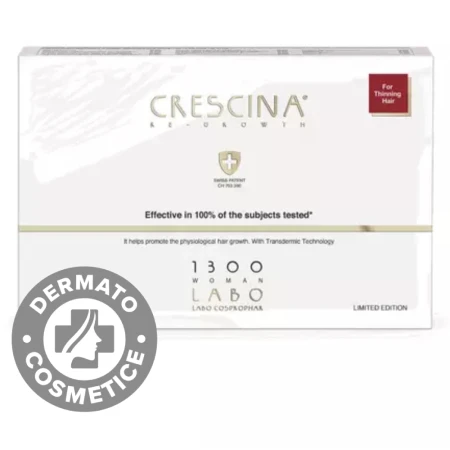 Tratament pentru femei Re-growth HFSC 1300 Crescina, 5 fiole, Labo