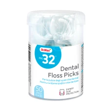Pro32 Ata dentara cu scobitoare Floss Pick, 50 bucati