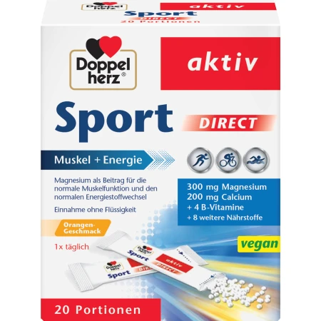 Vitamine Minerale Sport Direct, 20 plicuri, Doppelherz