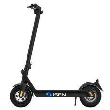 Trotineta electrica pliabila iSEN X9 Plus 2023,  roti 10inch, 500W, autonomie maxima 65km, viteza 36km/h, baterie detasabila 15.6Ah (Negru)
