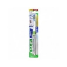 Periuta de Dinti Manuala, Gum, Travel 158, cu Peri Tratati cu Clorhexidina, Soft, Culoare Verde