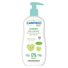 Ulei de corp pentru bebelusi fara parfum si cu ulei de masline BIO, 450ml, Carryboo