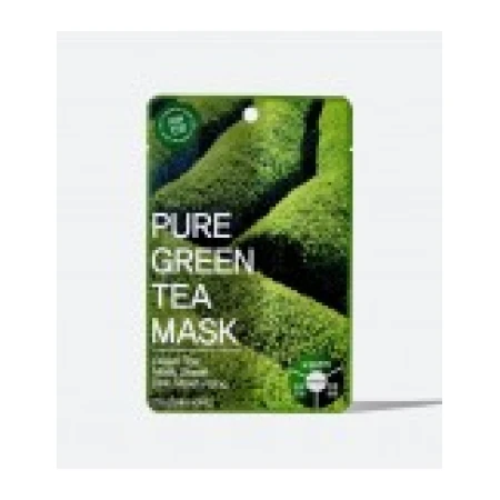 Masca Ingrijire Fata, Tosowoong, Pure Green Tea, cu Extract de Ceai Verde pentru Efect Antioxidant, 23gr