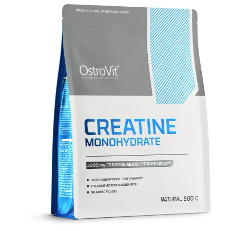 Creatina monohidrata fara aroma, 500g, OstroVit