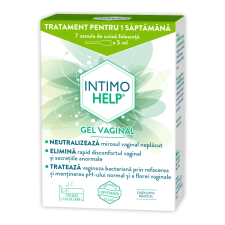 Gel vaginal, 7x5ml, Intimohelp