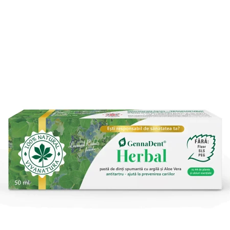 Gennadent Herbal, 50mililitri, Viva Natura