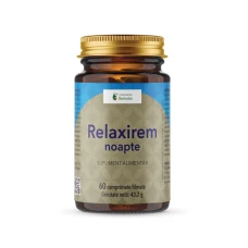 Relaxirem noapte, 60 comprimate filmate, Laboratoarele Remedia