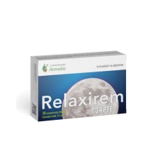 Relaxirem noapte, 30 comprimate filmate, Laboratoarele Remedia