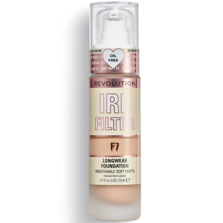 Fond de ten IRL Filter Longwear Foundation F7, 23ml, Makeup Revolution