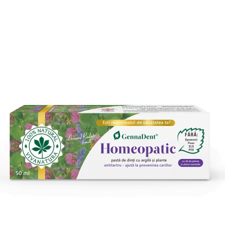 Gennadent Homeopatic, 50mililitri, Viva Natura