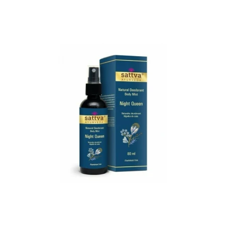Deodorant fara aluminiu Night Queen 80ml, Sattva Ayurveda