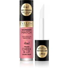 Fard lichid pentru obraj si buze 4in1Wonder Match N03, 4.5ml,  Eveline Cosmetics