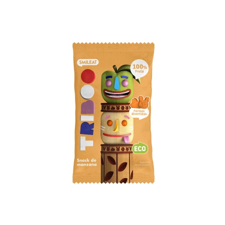 Gustare bio din mere Triboo, 25g, Smileat