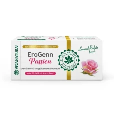 Erogenn Passion – crema intima cu galbenele si trandafir, 20 mililitri,Viva Natura
