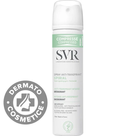Spray antiperspirant Spirial, 75ml, SVR