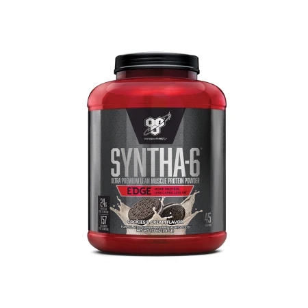 Proteine din zer + izolat proteic syntha 6 aroma Cookies & Cream , 1.73kg, BSN
