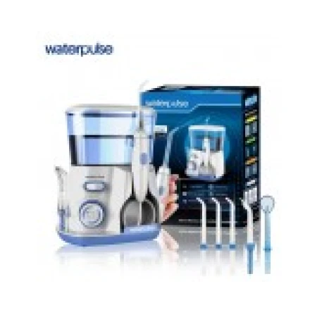 Irigator Bucal, Waterpulse, V300, 5 Varfuri Incluse, 10 Trepte Presiune, 120psi, 1200 pulsatii /min, Rezervor 800ml