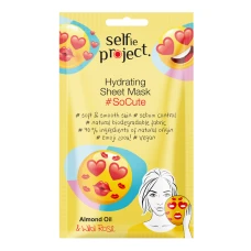 Masca hidratanta fata Emoji So Cute, 15ml, Selfie Project
