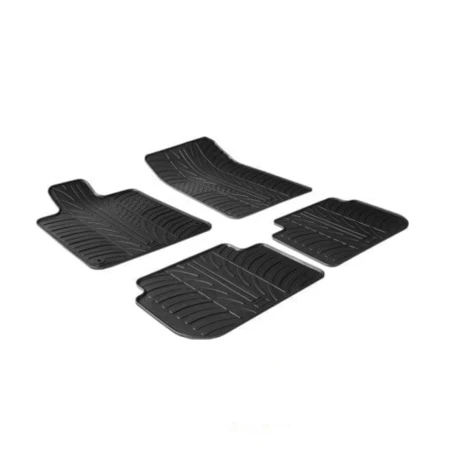 Covorase auto negre din cauciuc pentru CHEVROLET Spark 2010 - prezent (5 usi)/ Spark 2012 - prezent Gledring