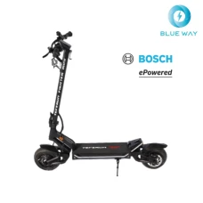 Trotineta electrica Teverun Fighter Mini Pro, Baterie 60V/25Ah LG, Autonomie 80Km, Viteza 65 Km/h, Motor 2 x 1000W, Roti 10inch, NFC (Negru)