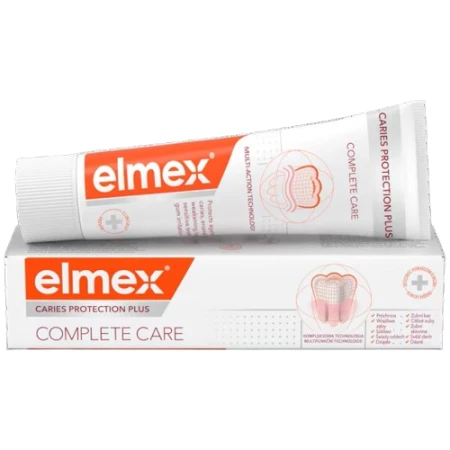 Pasta de dinti pentru protectie anticarie Caries Protection Plus Complete Care, 75ml, Elmex