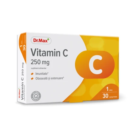 Dr. Max Vitamin C 250mg, 30 comprimate filmate